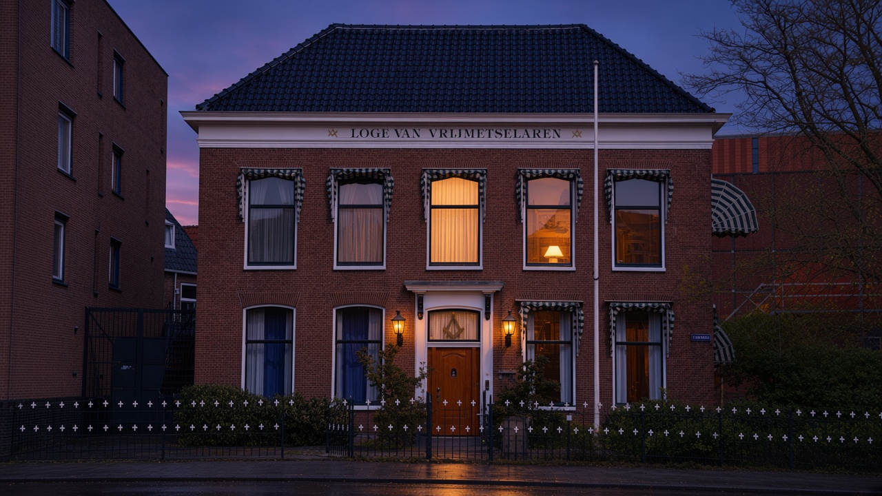 Logegebouw aan de Turfsingel 46 in Groningen